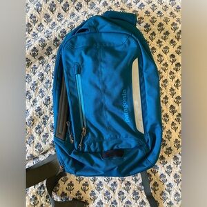 Patagonia blue sling backpack- great condition!